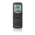 Philips Voice Tracer digital recorder LFH0602 User manual
