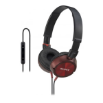 Sony DR-ZX301iP ZX301IP Headphones Operating Instructions