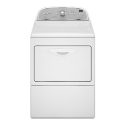 Maytag MEDX550XW Dimension Manual | Manualzz