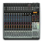 Behringer QX2442USB Mixing Console Quick Start Guide