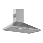 Bosch DWP96BC60/01 Wall hood Serie | 2 User manual and assembly instructions