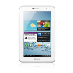Samsung Galaxy Tab 2, Galaxy tab 2 10.1 User Manual