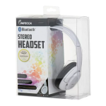 Impecca HSB120BTW Bluetooth Stereo Headset + Music Player - White User's Guide