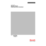 Bosch Rexroth 1070072403 MADAP Studio für Programmierer und Projekteure Software-Handbuch Benutzerhandbuch