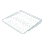 Rubbermaid 2060354 FastTrack Slide-Out Tiered Shelf Guide d'installation