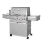 Weber 7370001 Summit S-670 6-Burner Liquid Propane Infrared Gas Grill Use and Care Guide