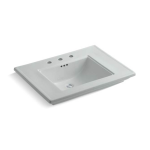 SWAN VT022612B.010 Ellipse 61-in White Solid Surface Bathroom Vanity Top Use and Care Guide