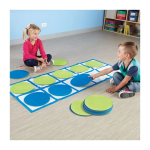Learning Resources Ten-Frame Floor Mat Activity Set Guide