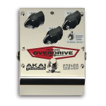 Akai Drive3 Overdrive Quick start manual