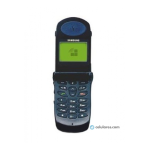 Samsung SGH-800 Cell Phone User manual