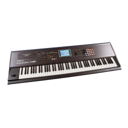Roland Fantom-S S88, Fantom-S S Guía de inicio rápido | Manualzz