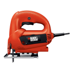 Black &amp; Decker JS515B 4.5 vs jigsaw w/1 blade Instruction Manual