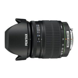 Pentax smc DA 18-250mm f/3.5-6.3 数据表 | Manualzz
