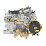Edelbrock Performer Carb #1400 600 CFM W/ Electric Choke, Satin (EGR), Chevy SB 350 Installation Instructions