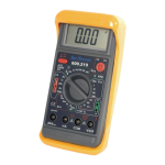 Mastech MAS830, MAS830B, MAS830L, MAS838 Instruction Manual | Manualzz