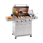 Monument Grills 17842 4-Burner Propane Gas Grill Assembly &amp; Operating Instructions