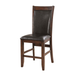 Furniture of America IDF-3152PC Morris Brown Cherry Leather Cushioned Counter Height Dining Chair (Set of 2) Instructions / Assembly