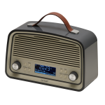 Denver DAB-38DARKWOOD DAB  &amp; FM radio Manual de usuario
