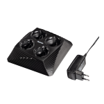 Hama 00051883 Quad Charging Station for PS Move, Motion and Sub-Controllers Bedienungsanleitung