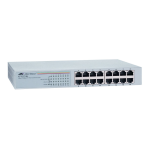 Allied Telesis FS716L Unmanaged Fast Ethernet Switch Installation Guide