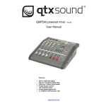 qtxsound QMP240 User manual