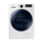 Samsung DV90M8204AW T&oslash;rketrommel, 9 kg Operating instrustions