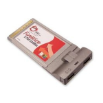 Siig 2-Port FireWire CardBus Card Installation guide