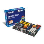 Asus P5Q SE PLUS Motherboard ユーザーマニュアル