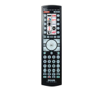 Philips Universal remote control SRU4106/27 Owner's Manual