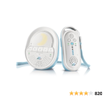 Avent SCD505/01 Avent Audio Monitors DECT Baby Monitor Product Datasheet