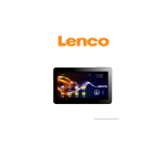Lenco TAB-9720 8GB Black Datasheet