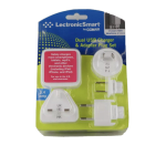 Conair LS6AD DUAL USB CHARGER - ADAPTER PLUG SET - For Worldwide Use Instruction manual