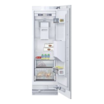 Siemens Built-in upright freezer single 298 l Instruction manual