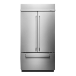 KitchenAid 2307890A Refrigerator Installation guide