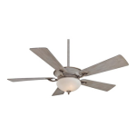Minka-Aire F711-PN Delano&reg; II - 52" Flush Mount Ceiling Fan Manual de usuario