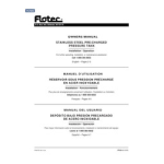 Flotec FP7305 User's Manual