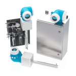 Endres+Hauser 2-Pack, OXY5500 TDLAS Gas Analyzer Start-Up Mounting Instruction