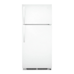 Frigidaire FFHT1715LW 28 in. 12.8 cu. ft. Top Mount Freezer Refrigerator Specification