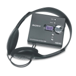 Sony MD Walkman MZ-NE410 Specification Sheet