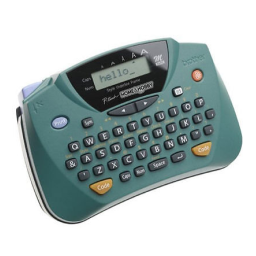 Brother PT-65 Label Maker Instruction Leaflet: Easy Label Printing | Manualzz