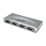 EXSYS USB to 4S Serial RS-232 port (Prolific Chip-Set) Datasheet