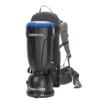 Powr-Flite CPF6S-6P Comfort Pro Freedom Backpack Vacuum Parts list