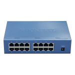 Trendnet TE100-S16plus 16-port 10/100Mbps NWay Switch (Rack Mount) Owner's Manual