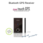 GlobalTop Technology U95-TOUCHGPS BluetoothGPS Receiver User Manual