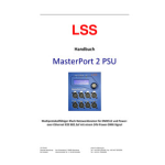 LSS MasterPort 2 PSU Benutzerhandbuch