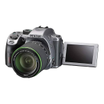 Pentax 16981 DSLR Camera User manual