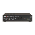 Inter-M DSA-100DV Digital SR Amplifier Operation Manual