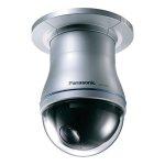 Panasonic WV-NW964 Security Camera User manual