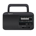 Sytech SY1654NG RADIO PORTATIL, NEGRO ,AM/FM, PILA Y RED Manual do propriet&aacute;rio