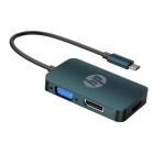 HP USB-C to VGA Display Adapter Instrukcja instalacji